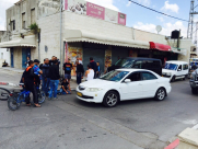 بالصور: إصابة طفيفة لفتى بحادث دهس في اللد